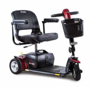 Red GoGo Sport 3 Wheel Scooter