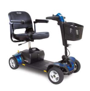 Blue GoGo Sport Four Wheel Scooter