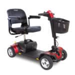 Red GoGo Sport four Wheel Scooter