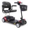 Red GoGo Elite Traveler 4 Wheel Scooter