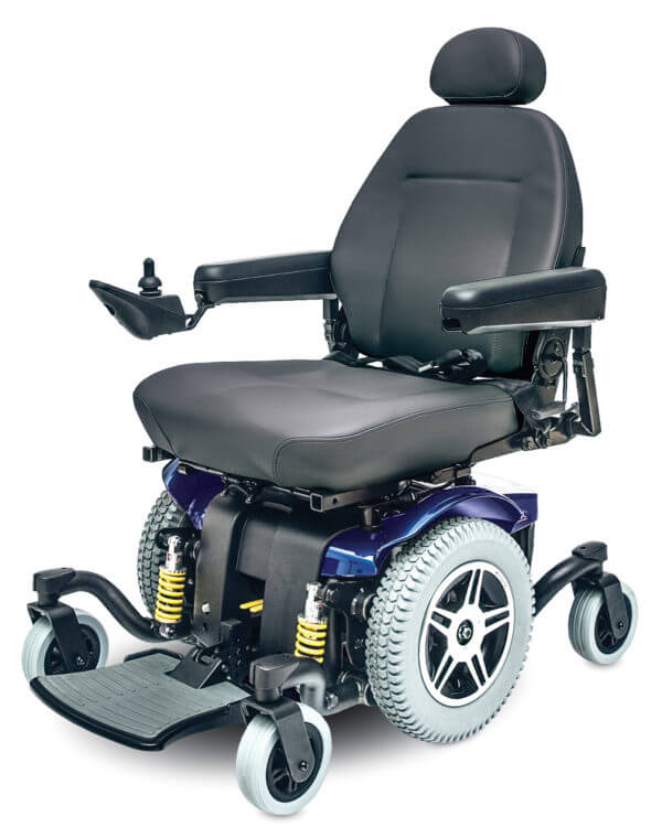 Blue Jazzy 614 HD Power Wheelchair