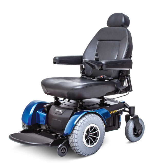 Blue Jazzy 1450 Power Wheelchair