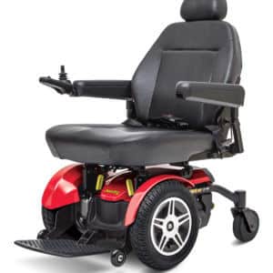 Red Jazzy Elite 14 Power Wheelchair