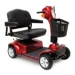 Red Maxima four wheel scooter