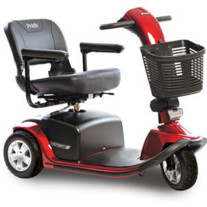 Red Victory 10 3 wheel scooter