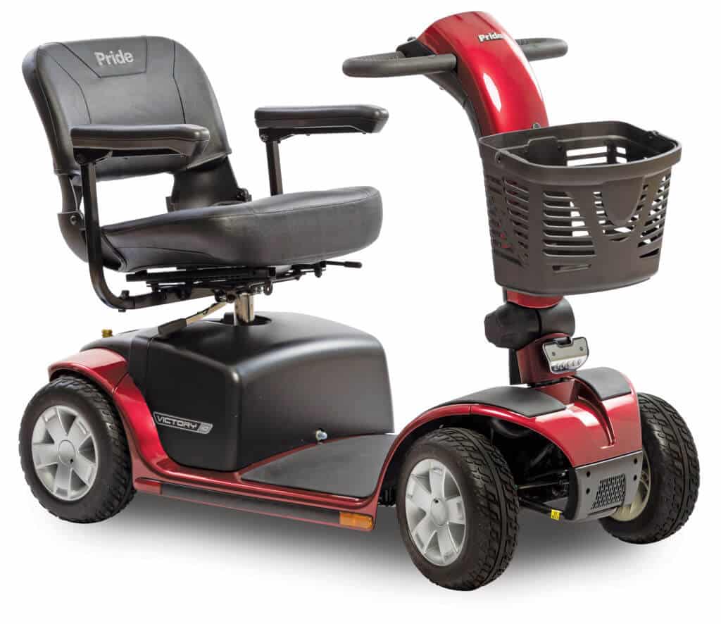 Red Victory 10 4 wheel scooter