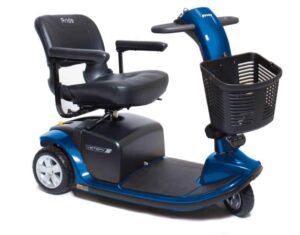 Blue Victory 9 Three wheel Scooter