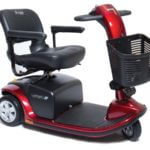 Red Victory 9 three wheel scooter