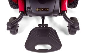 power wheelchair footrest