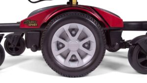 close up of Compass Sport wheel