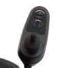 closeup of power wheelchair controller
