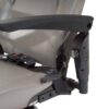closeup of CompassHD power wheelchair armrest
