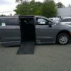 Grey Chrysler Pacifica with BraunAbility Side Entry Automatic Fold Out conversion