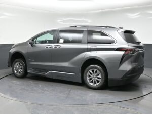 Grey Toyota Sienna with BraunAbility Side Entry Automatic In Floor conversion