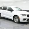 White Chrysler Pacifica with BraunAbility Rear Entry Manual Fold Out conversion