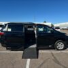 Black Toyota Sienna with Vantage Mobility Side Entry Automatic In Floor conversion