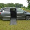 Grey Honda Odyssey with BraunAbility Side Entry Automatic In Floor conversion