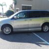 Silver Dodge Grand Caravan with Vantage Mobility Side Entry Manual In Floor conversion