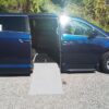 Blue Honda Odyssey with Vantage Mobility Side Entry Automatic In Floor conversion