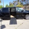 Black Toyota Sienna with BraunAbility Side Entry Automatic Fold Out conversion