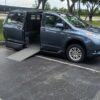 Blue Toyota Sienna with Vantage Mobility Side Entry Automatic In Floor conversion