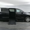Black Chrysler Pacifica with BraunAbility Side Entry Automatic Fold Out conversion