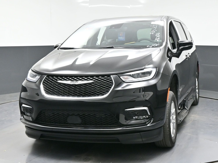 Black Chrysler Pacifica with BraunAbility Side Entry Automatic Fold Out conversion