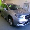 Silver Chrysler Pacifica with BraunAbility Side Entry Automatic In Floor conversion