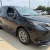 Black Toyota Sienna with Driverge Rear Entry Manual Fold Out conversion