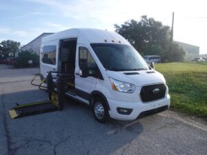 Ford Transit with Other Side Entry Automatic Fold Out conversion