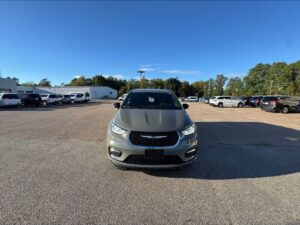 Grey Chrysler Pacifica with BraunAbility Side Entry Automatic In Floor conversion