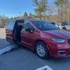 Red Chrysler Pacifica with Driverge Side Entry Automatic Fold Out conversion
