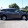 Brown Honda Odyssey with Vantage Mobility Side Entry Automatic In Floor conversion