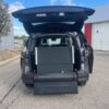 Grey Toyota Sienna with Driverge Rear Entry Manual Fold Out conversion