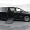 Black Toyota Sienna with BraunAbility Side Entry Automatic In Floor conversion
