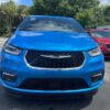 Blue Chrysler Pacifica with BraunAbility Side Entry Automatic In Floor conversion