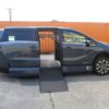 Blue Honda Odyssey with Vantage Mobility Side Entry Automatic In Floor conversion