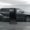 Magnetic Gray Toyota Sienna with BraunAbility Side Entry Automatic In Floor conversion