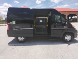 Black Ram ProMaster with Other Side Entry Automatic Fold Out conversion