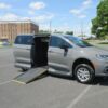 Grey Chrysler Pacifica with Driverge Side Entry Automatic Fold Out conversion