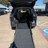 Blue Toyota Sienna with Driverge Rear Entry Manual Fold Out conversion