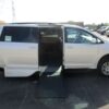 White Toyota Sienna with Vantage Mobility Side Entry Automatic In Floor conversion