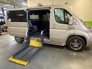 Brown Ram ProMaster with Other Rear Entry Automatic Fold Out conversion