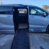 Silver Toyota Sienna with BraunAbility Side Entry Automatic Fold Out conversion