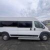 White Ram ProMaster with Driverge Rear Entry Automatic Fold Out conversion