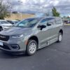 Grey Chrysler Pacifica with BraunAbility Side Entry Automatic Fold Out conversion
