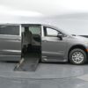 Grey Chrysler Pacifica with BraunAbility Side Entry Automatic Fold Out conversion