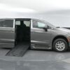 Grey Chrysler Pacifica with BraunAbility Side Entry Automatic Fold Out conversion