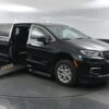 Black Chrysler Pacifica with BraunAbility Side Entry Automatic Fold Out conversion