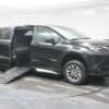 Black Toyota Sienna with BraunAbility Side Entry Automatic Fold Out conversion